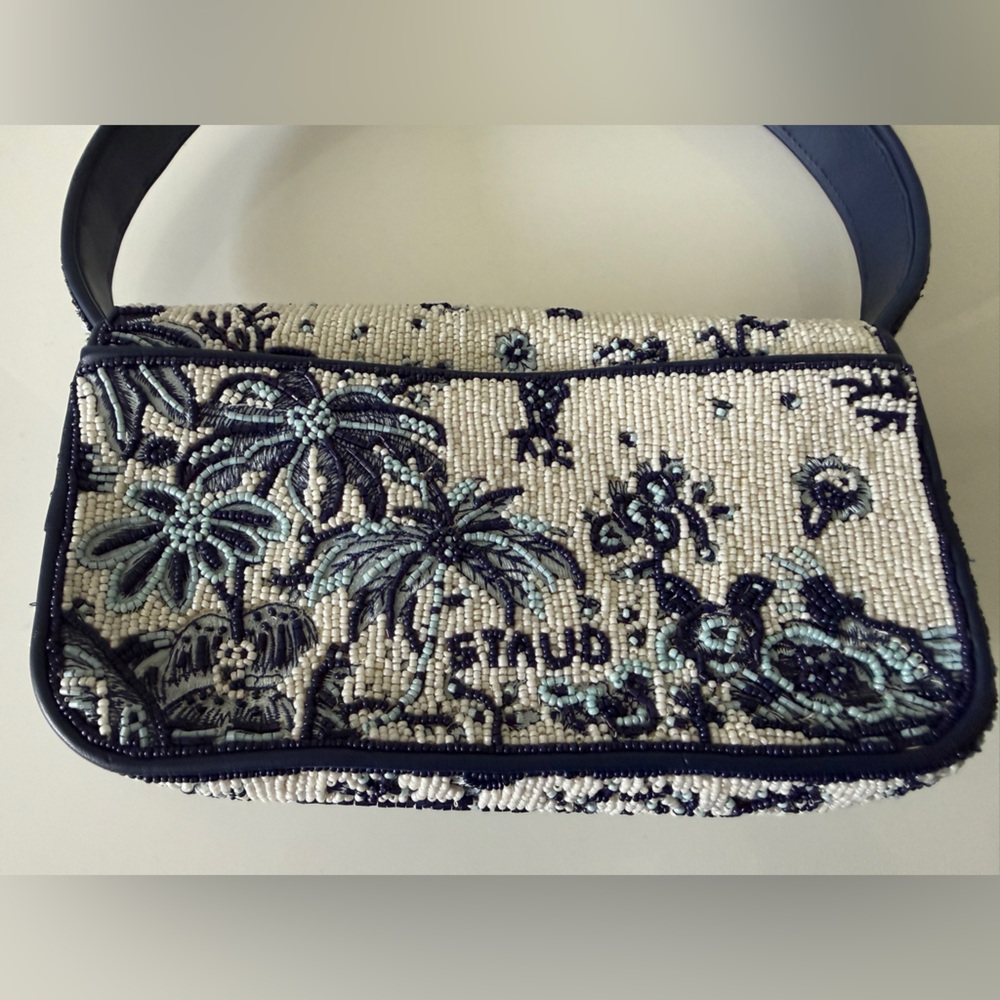 STAUD Tommy Beaded Bag Toile De Pup - Picture 7 of 11